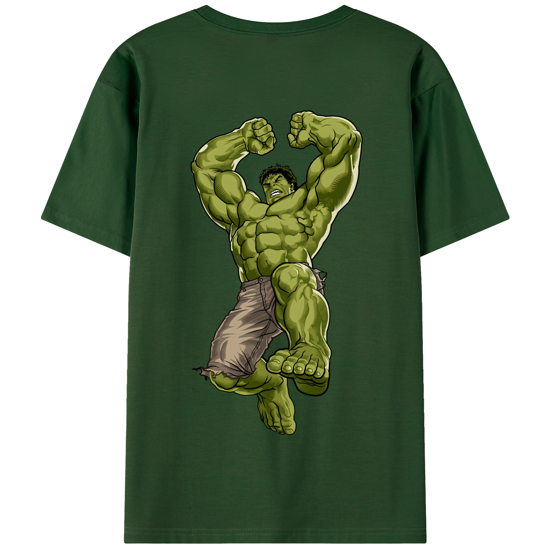 （画像用） アベンジャーズ The Avengers 綿100％半袖Tシャツ（背面プリント）